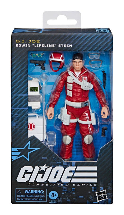 G.I. Joe Classified Series Actiefiguur Edwin "Lifeline" Steen 15 cm