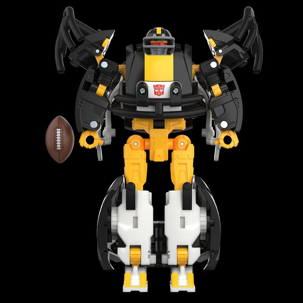 Transformers x NFL-actiefiguur Pittsburgh Steelers: Steelsmash 14 cm