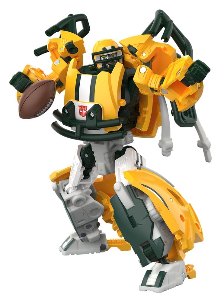 Transformers x NFL-actiefiguur Green Bay Packers: Tundra Prime 14 cm