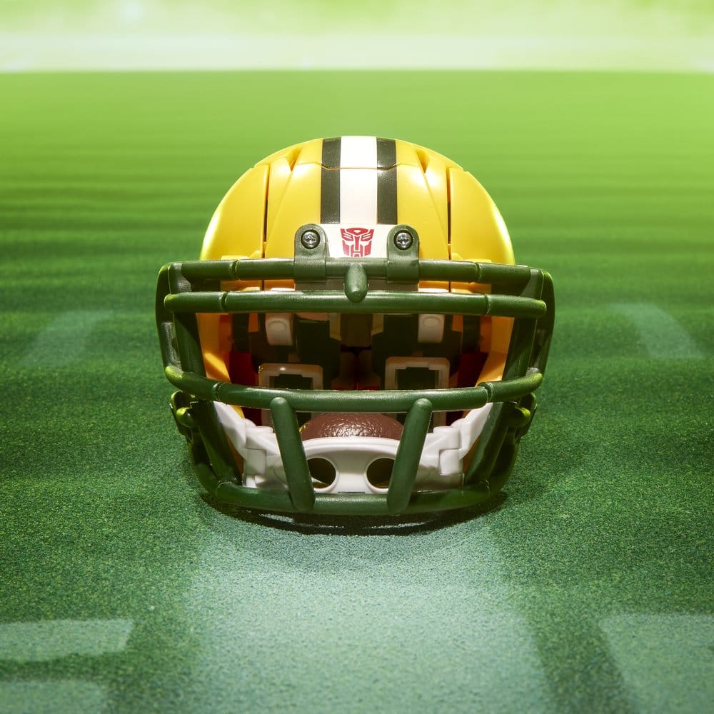 Transformers x NFL-actiefiguur Green Bay Packers: Tundra Prime 14 cm