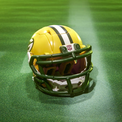 Transformers x NFL-actiefiguur Green Bay Packers: Tundra Prime 14 cm