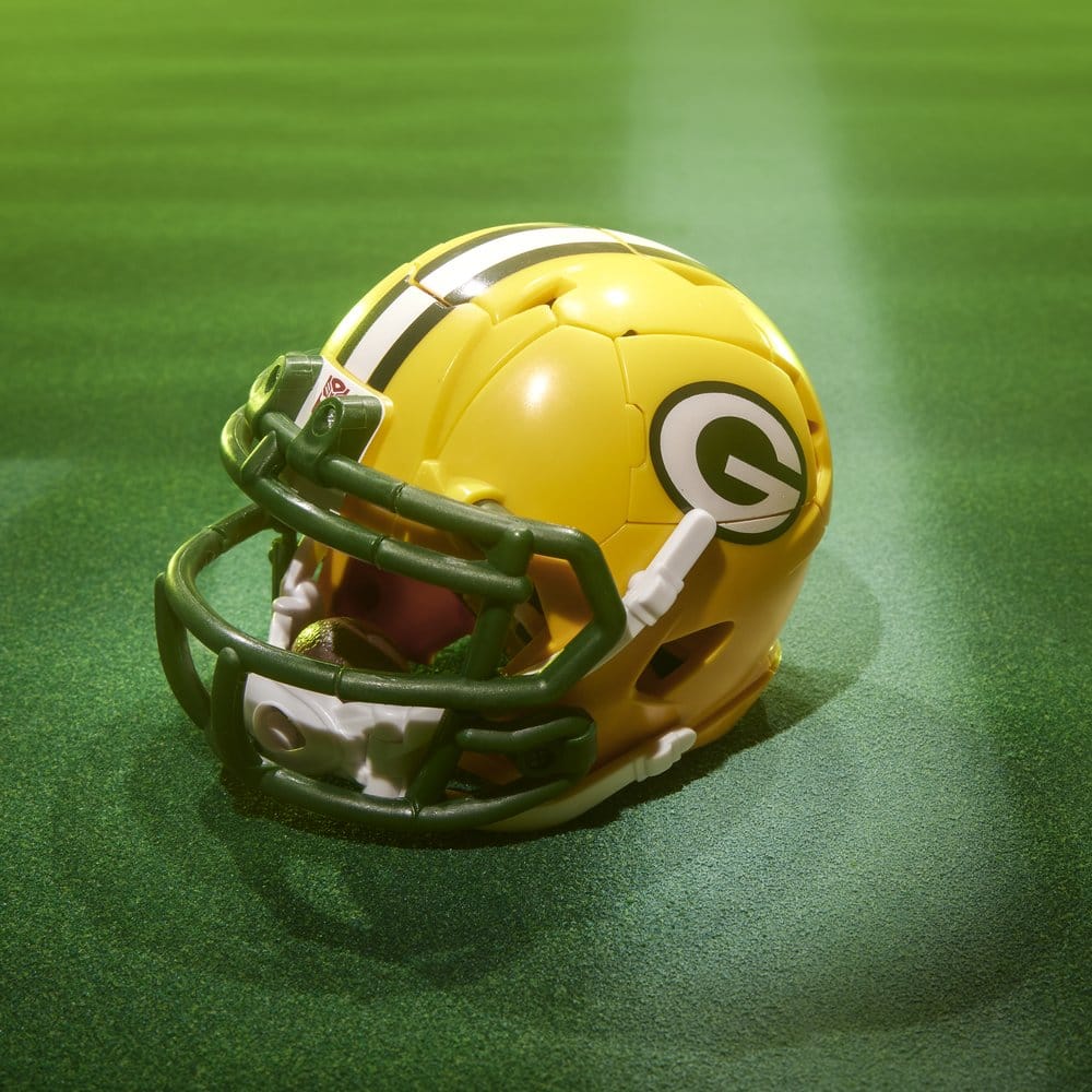 Transformers x NFL-actiefiguur Green Bay Packers: Tundra Prime 14 cm