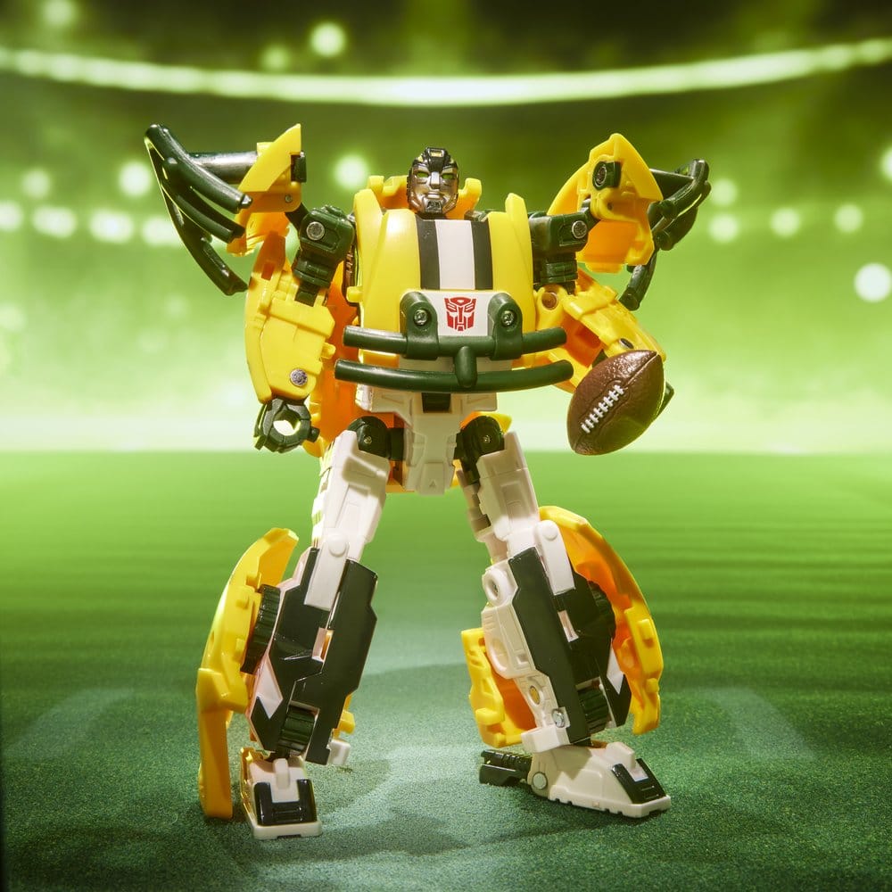 Transformers x NFL-actiefiguur Green Bay Packers: Tundra Prime 14 cm
