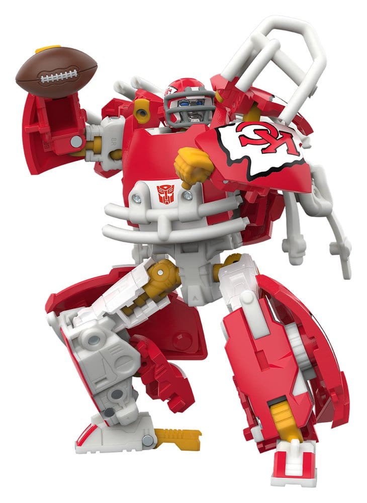 Transformers x NFL-actiefiguur Kansas City Chiefs: KC-59 14 cm