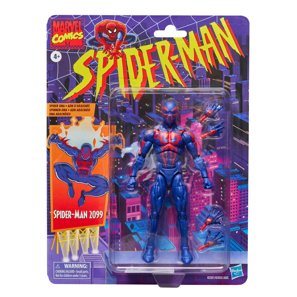 Spider-Man Marvel Legends Retro-actiefiguur Spider-Man 2099 15 cm