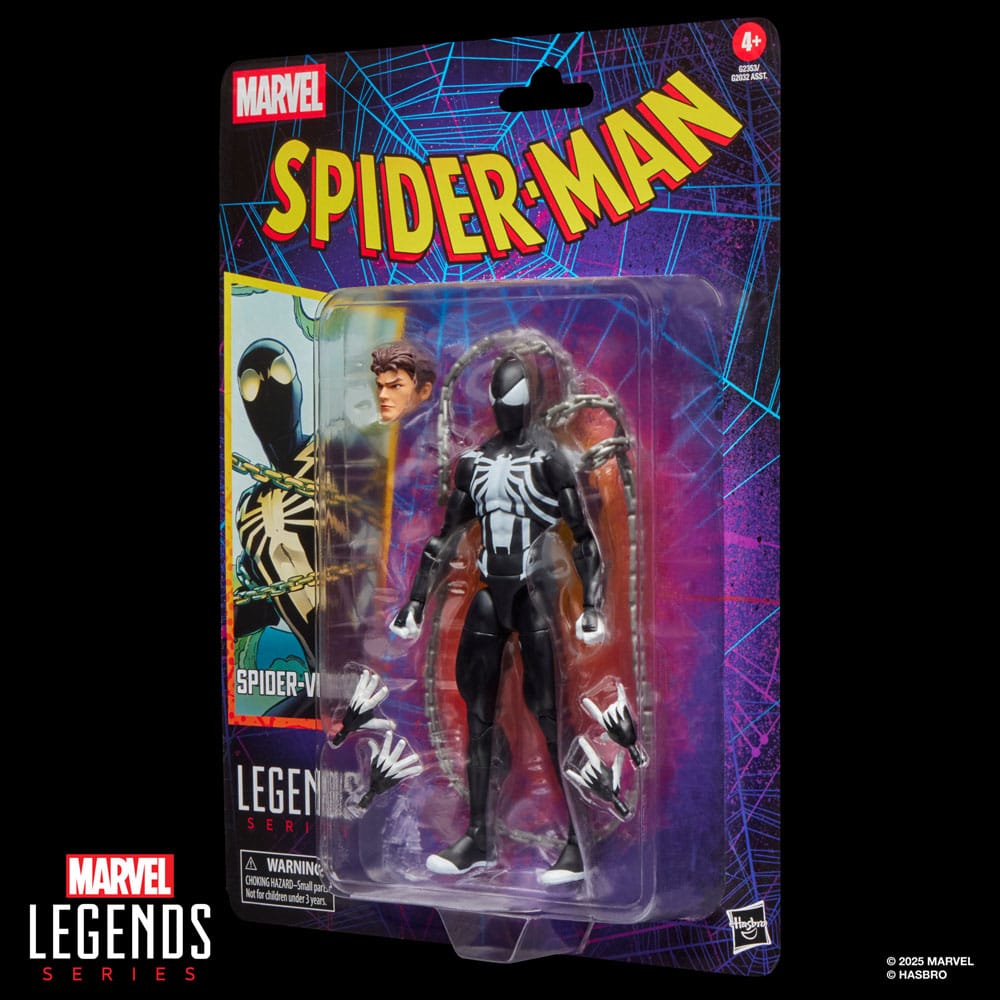 Spider-Man Marvel Legends Retro-actiefiguur Spider-Venom 15 cm