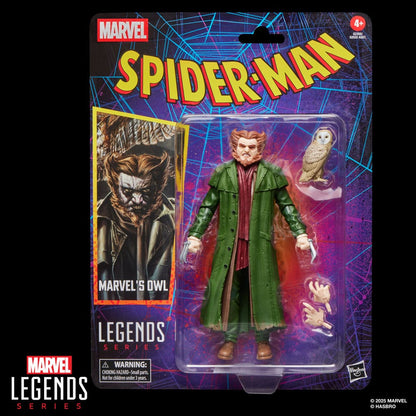 Spider-Man Marvel Legends Retro Actiefiguur Marvel's Uil 15 cm