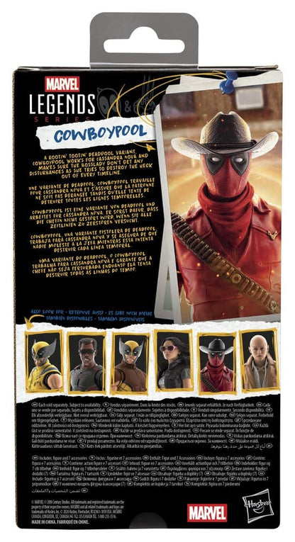 Deadpool & Wolverine Marvel Legends Actiefiguur Cowboypool 15 cm
