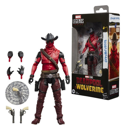 Deadpool & Wolverine Marvel Legends Actiefiguur Cowboypool 15 cm