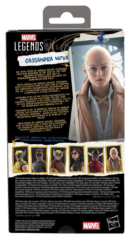 Deadpool & Wolverine Marvel Legends Actiefiguur Cassandra Nova 15 cm