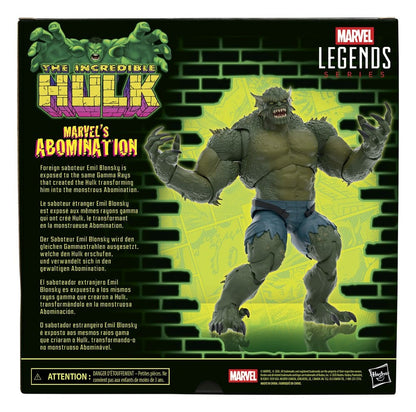 The Incredible Hulk Marvel Legends Actiefiguur Marvel's Abomination 15 cm