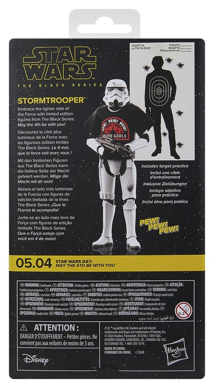 Star Wars Black Series Actiefiguur Stormtrooper May the 4th Be With You 15 cm