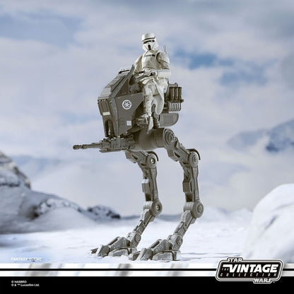 Star Wars: The Mandalorian & Grogu Vintage Collection Voertuig Imperial Remnant AT-RT 10 cm