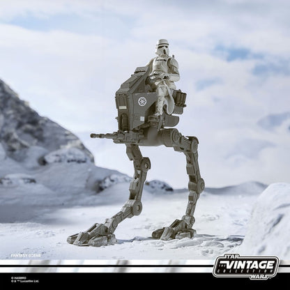 Star Wars: The Mandalorian & Grogu Vintage Collection Voertuig Imperial Remnant AT-RT 10 cm