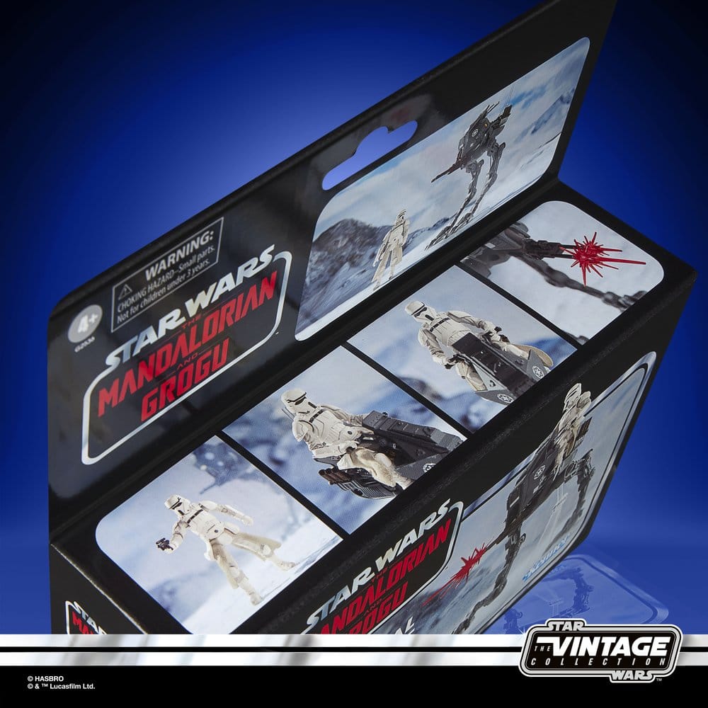 Star Wars: The Mandalorian & Grogu Vintage Collection Voertuig Imperial Remnant AT-RT 10 cm