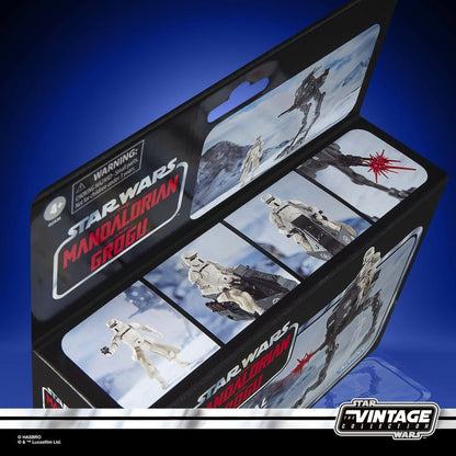 Star Wars: The Mandalorian & Grogu Vintage Collection Voertuig Imperial Remnant AT-RT 10 cm