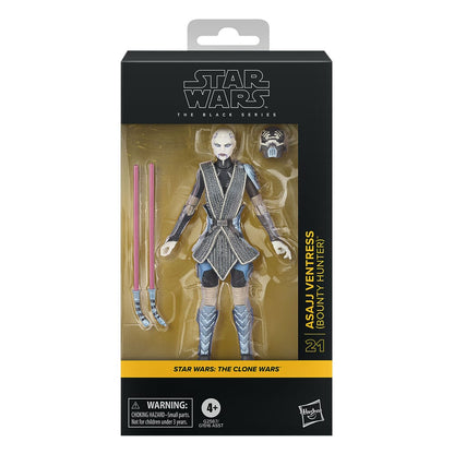 Star Wars: The Clone Wars Black Series actiefiguur Asajj Ventress (Bounty Hunter) 15 cm