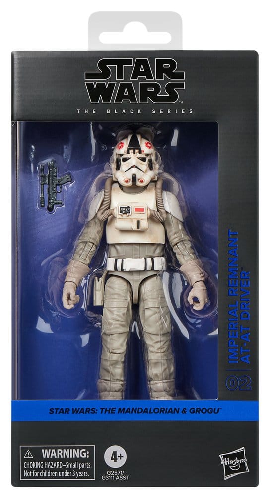 Star Wars: The Mandalorian & Grogu Black Series actiefiguur Imperial Remnant AT-AT Driver 15 cm