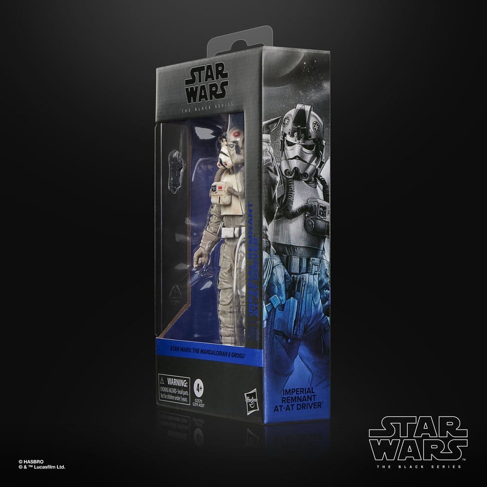 Star Wars: The Mandalorian & Grogu Black Series actiefiguur Imperial Remnant AT-AT Driver 15 cm