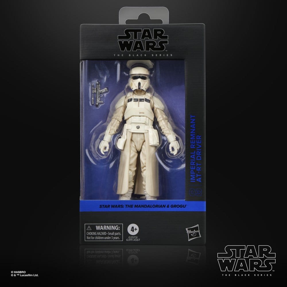 Star Wars: The Mandalorian & Grogu Black Series actiefiguur Imperial Remnant AT-RT Driver 15 cm