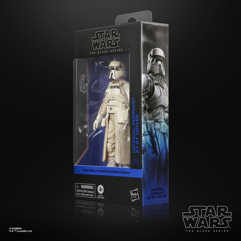 Star Wars: The Mandalorian & Grogu Black Series actiefiguur Imperial Remnant AT-RT Driver 15 cm