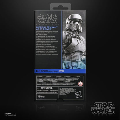 Star Wars: The Mandalorian & Grogu Black Series actiefiguur Imperial Remnant AT-RT Driver 15 cm