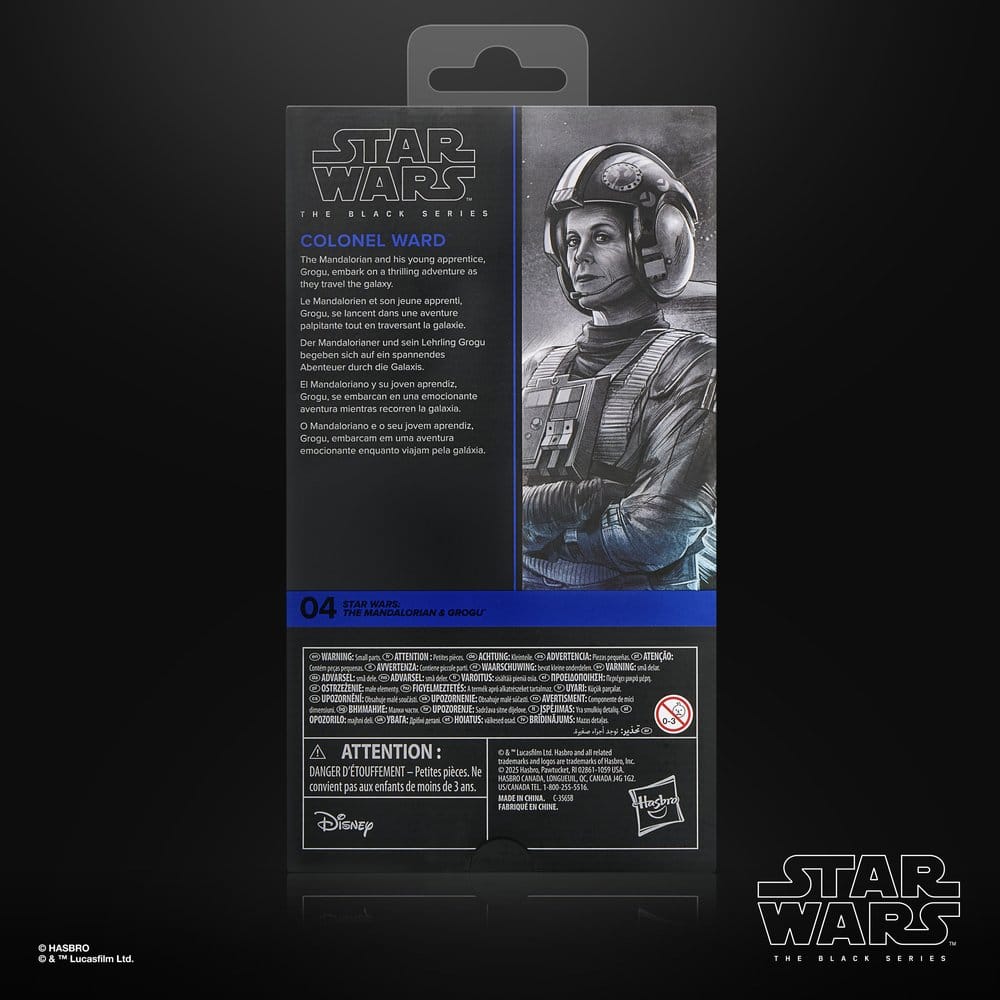 Star Wars: The Mandalorian & Grogu Black Series actiefiguur Colonel Ward 15 cm