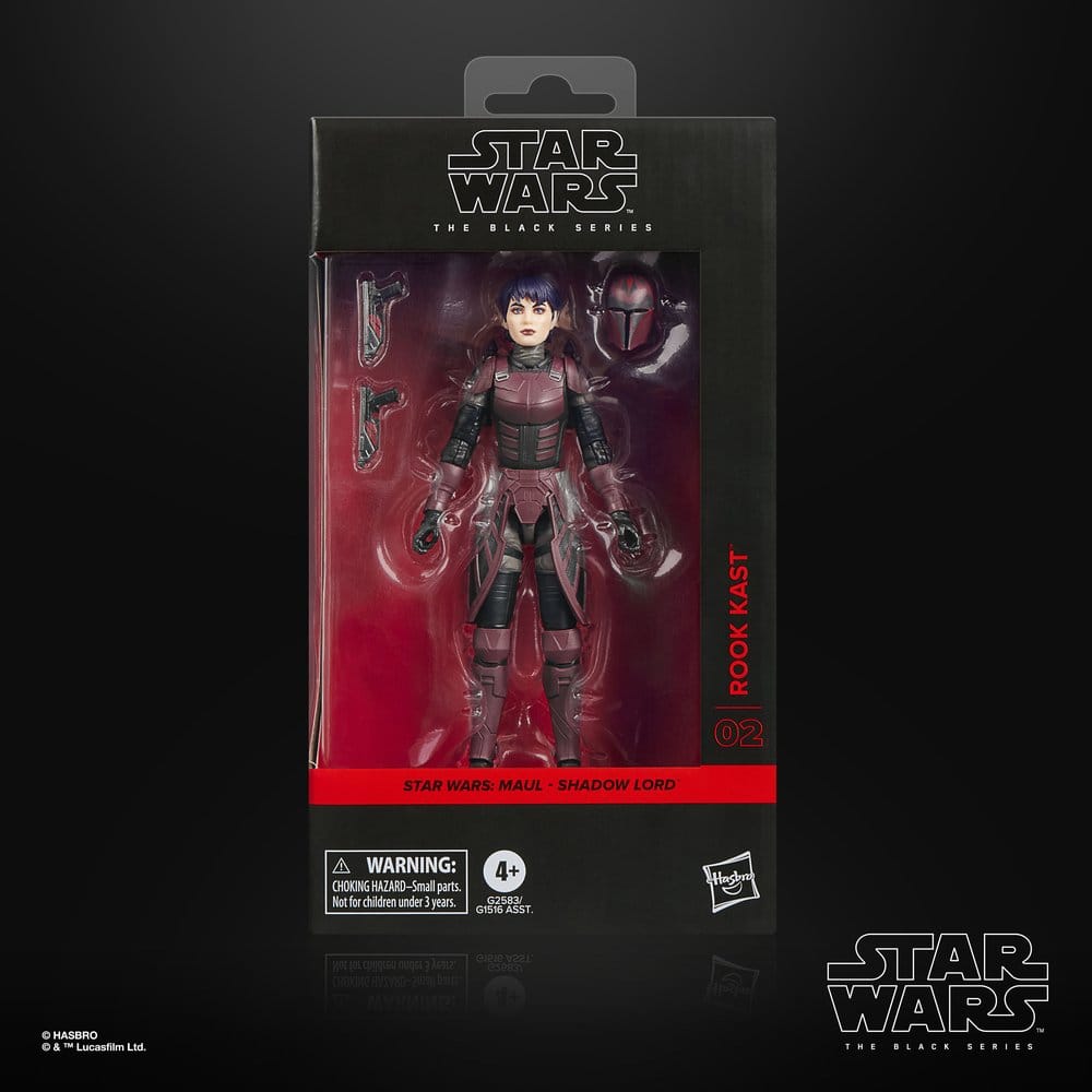 Star Wars: Maul - Shadow Lord Black Series Actiefiguur Rook Kast 15 cm