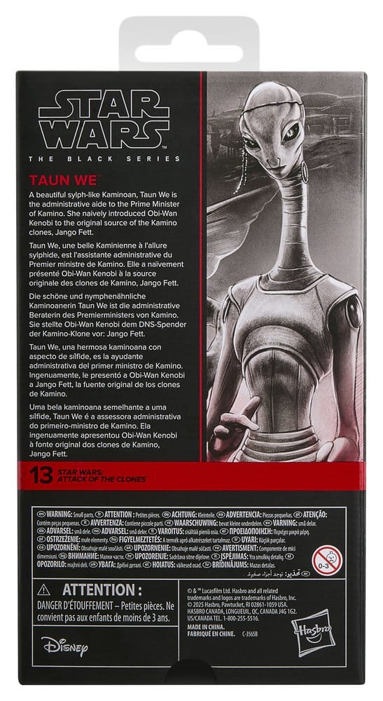 Star Wars Episode II Black Series actiefiguur Taun We 15 cm
