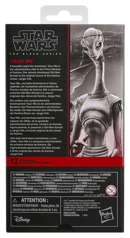 Star Wars Episode II Black Series actiefiguur Taun We 15 cm
