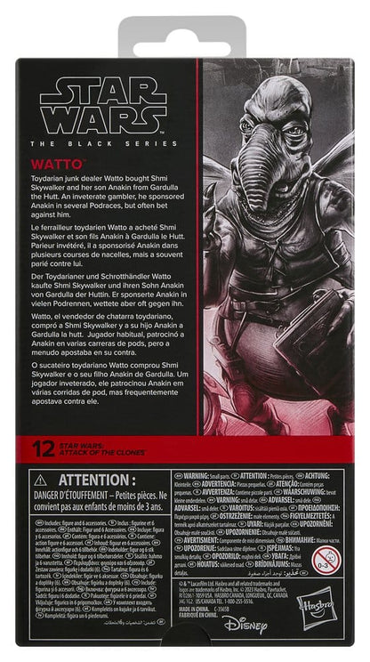 Star Wars Episode II Black Series Actiefiguur Watto 15 cm