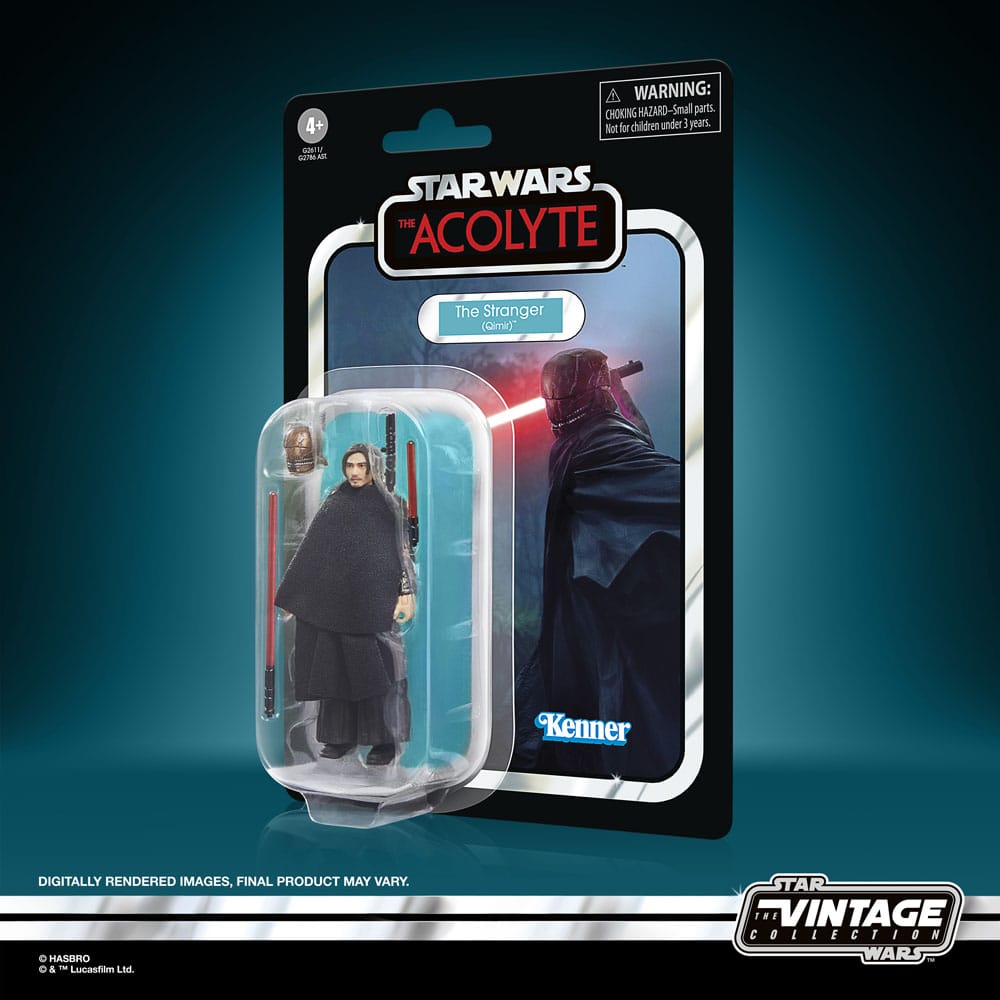 Star Wars: The Acolyte Vintage Collection Actiefiguur The Stranger (Qimir) 10 cm