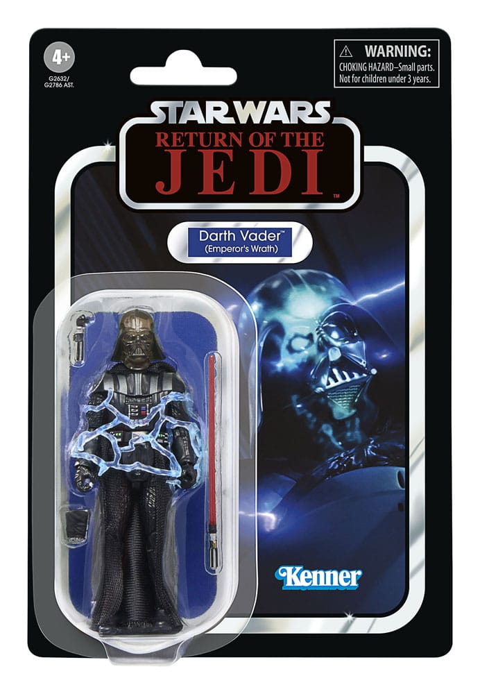 Star Wars Episode VI Vintage Collectie Actiefiguur Darth Vader (Emperor's Wrath) 10 cm