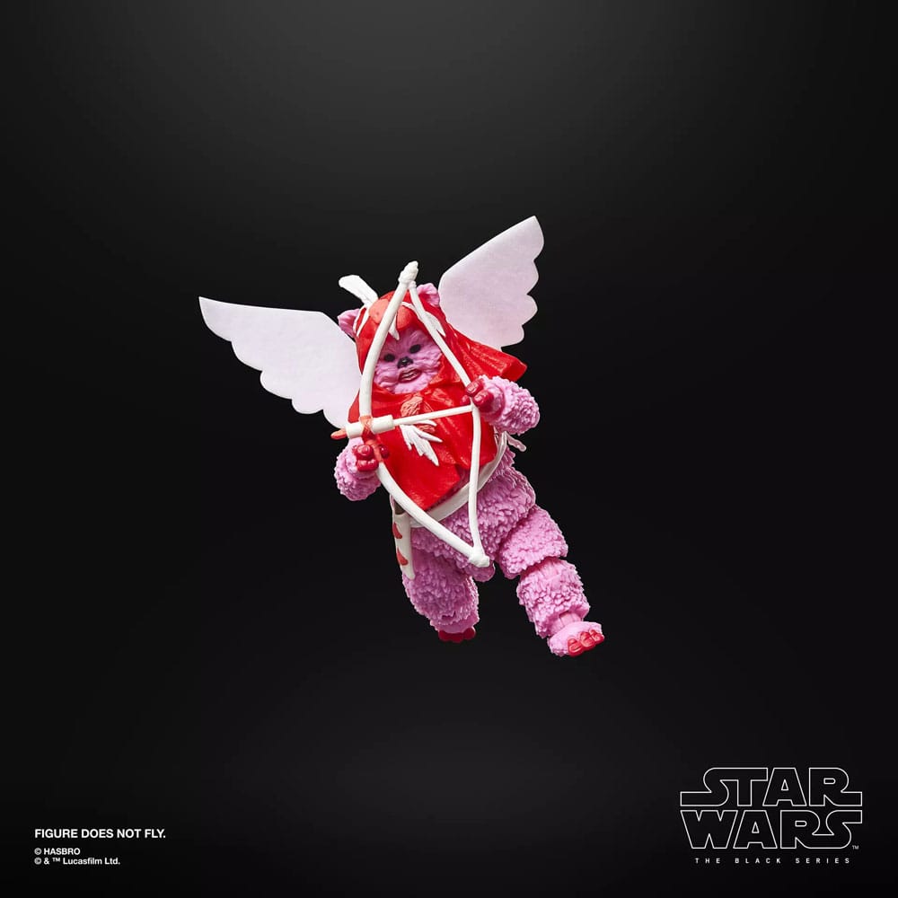 Star Wars Black Series-actiefiguur Ewok (Valentijnsdageditie) 15 cm