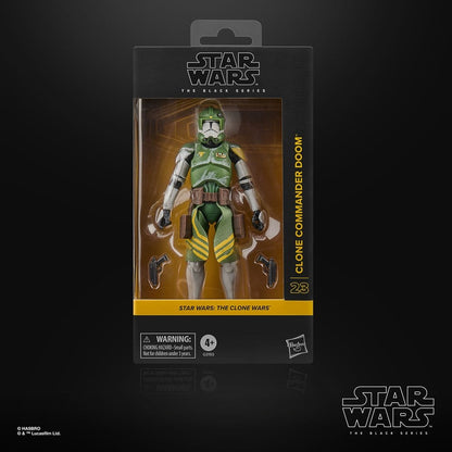 Star Wars: The Clone Wars Black Series actiefiguur Clone Commander Doom 15 cm