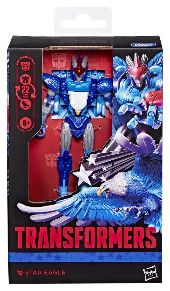 Transformers Deluxe Class Actiefiguur Star Eagle 11 cm