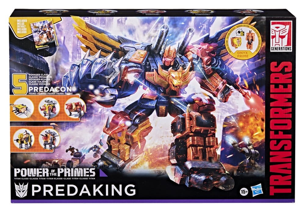 Transformers Power of the Primes Combiner Actiefiguur Predaking 45 cm