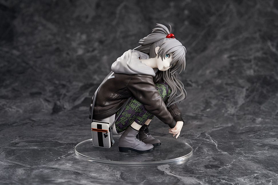 Neon Genesis Evangelion PVC standbeeld 1/7 Shikinami Asuka Langley Ver. Deel 3 Radio Eva Originele kleur 12 cm
