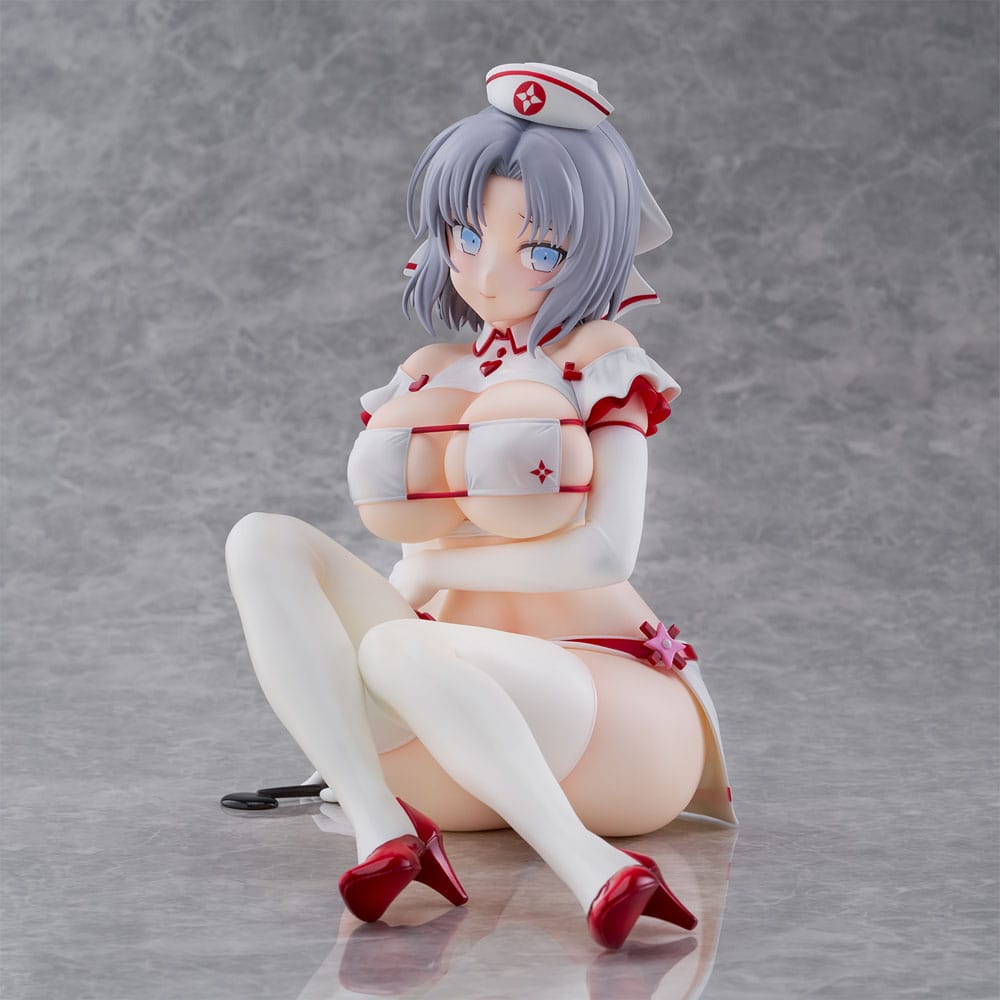 Shinobi Meester Senran Kagura: Nieuw Link PVC-beeld 1/4 Yumi: Sexy Verpleegster Ver. 20 cm