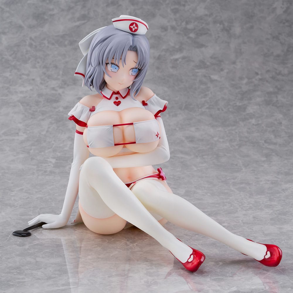 Shinobi Meester Senran Kagura: Nieuw Link PVC-beeld 1/4 Yumi: Sexy Verpleegster Ver. 20 cm