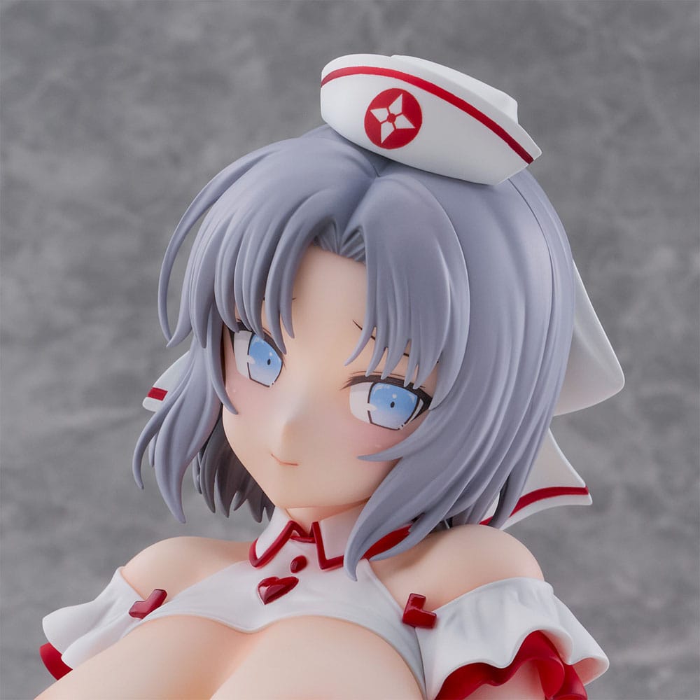 Shinobi Meester Senran Kagura: Nieuw Link PVC-beeld 1/4 Yumi: Sexy Verpleegster Ver. 20 cm