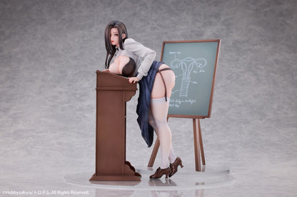 Originele illustratie PVC standbeeld 1/7 Martha-sensei illustratie door Throtem Bonus Inclusive Limited Edition 23 cm