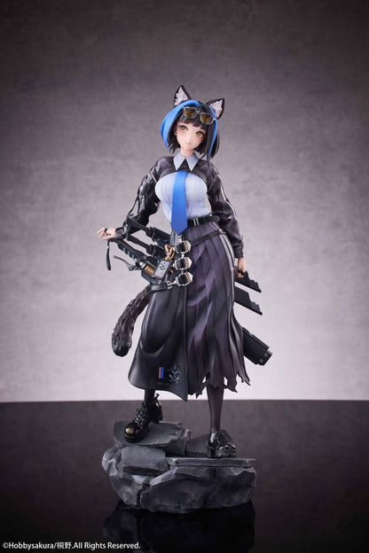 Originele illustratie PVC -standbeeld 1/7 Kuro -illustratie door Kirino 28 cm