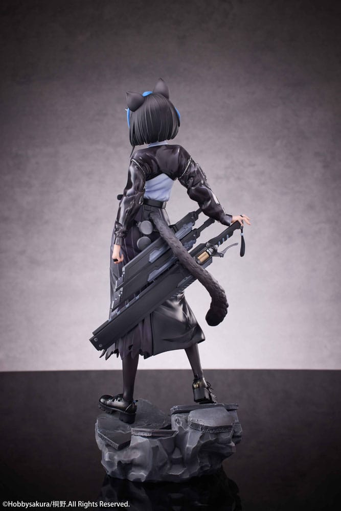 Originele illustratie PVC -standbeeld 1/7 Kuro -illustratie door Kirino 28 cm