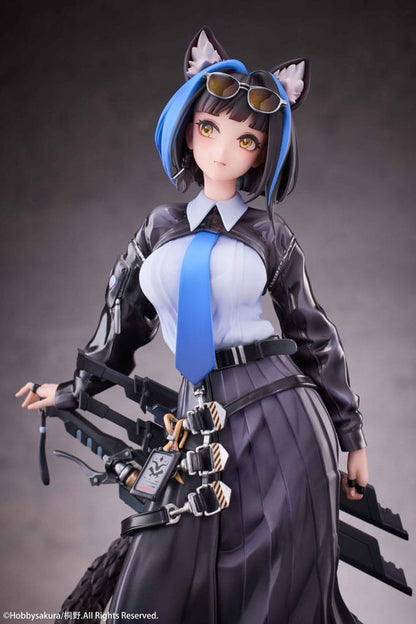Originele illustratie PVC -standbeeld 1/7 Kuro -illustratie door Kirino 28 cm