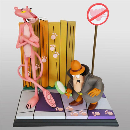 Het Pink Panther Beeld Pink Panther & De Inspecteur 41 cm