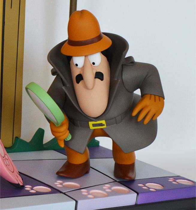 Het Pink Panther Beeld Pink Panther & De Inspecteur 41 cm