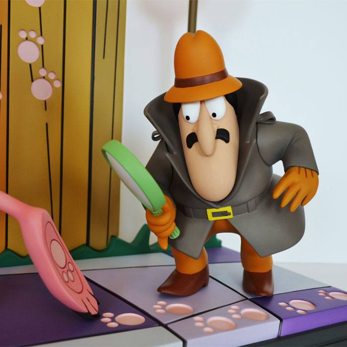 Het Pink Panther Beeld Pink Panther & De Inspecteur 41 cm