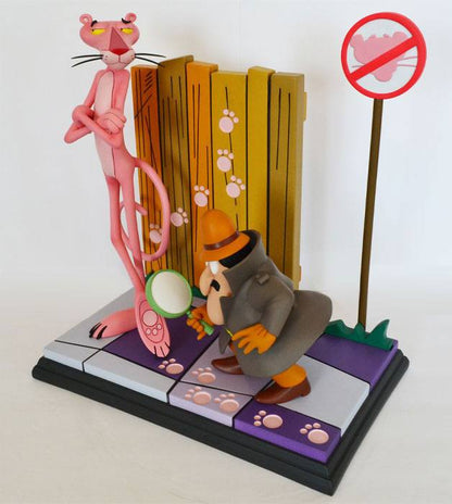 Het Pink Panther Beeld Pink Panther & De Inspecteur 41 cm