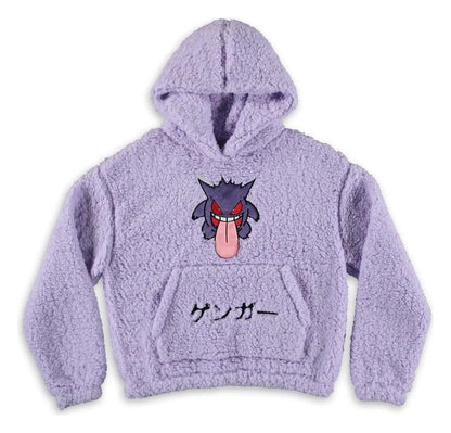 Pokémon trui met capuchon Teddy Gengar